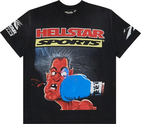 Hellstar Knock-Out T-shirt Black