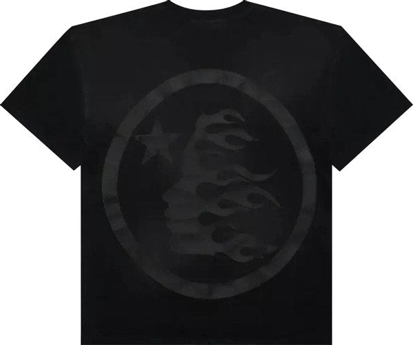 Hellstar Cracked Classic Logo Tee Black