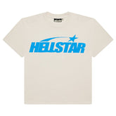 Hellstar Classic T-shirt (Gel Print) White/Blue