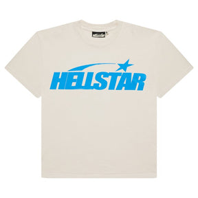 Hellstar Classic T-shirt (Gel Print) White/Blue