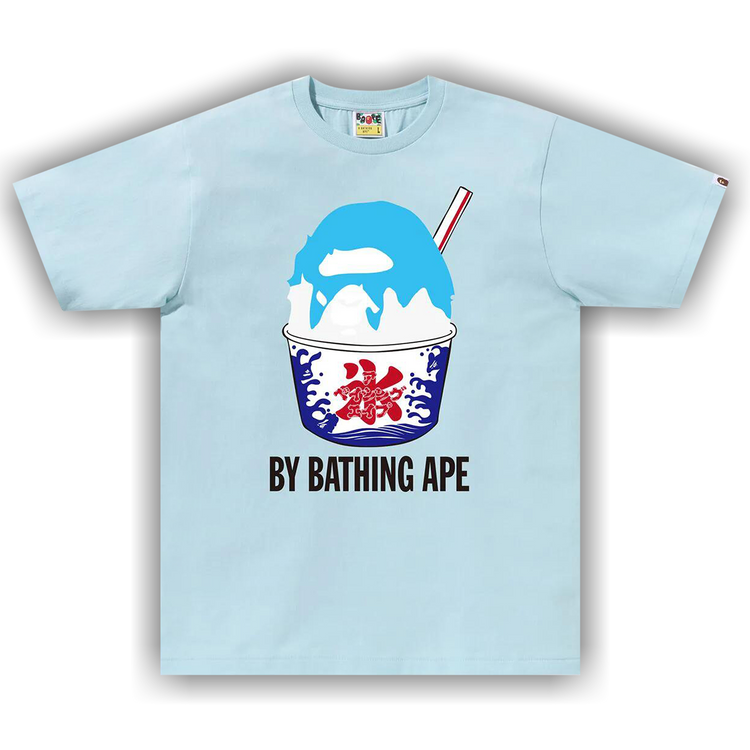 BAPE Shave Ice By Bathing Ape Tee 'Sax'