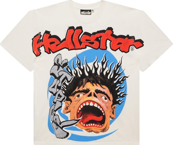 Hellstar Studios Screaming Kid T-Shirt 'White'