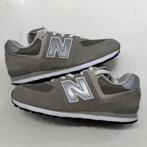 New Balance 574 Core Grey White (GS) - Image 2