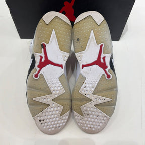 Jordan 6 Retro Carmine (2021) Size 9.5 (Moderately Worn Pre-Owned) - sole
