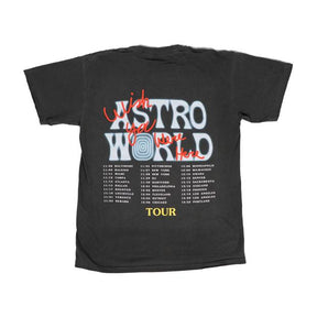 Travis Scott Astroworld Horse Head Tee Washed Black