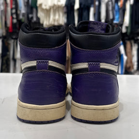 Jordan 1 Retro High Court Purple Size 8 (Heavily Worn Pre-Owned) - Image 5