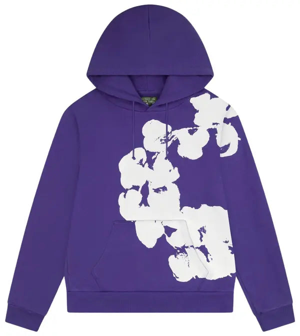 Denim Tears Big Cotton Wreath Sweatshirt 'Purple'