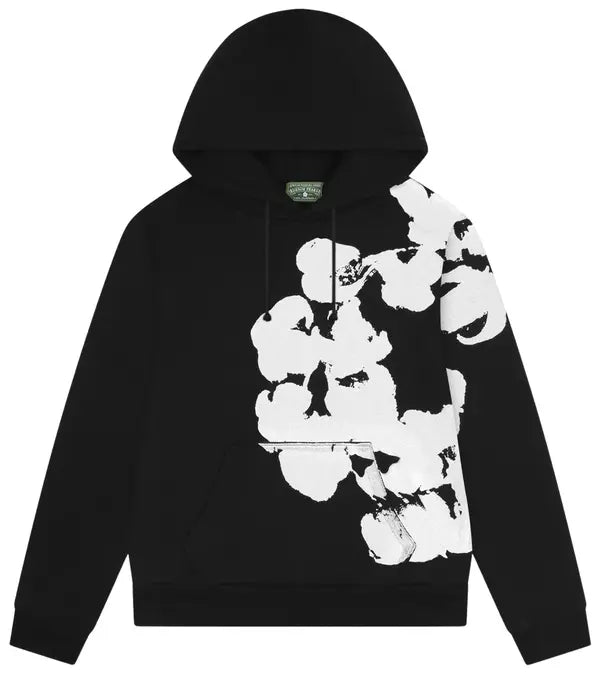 Denim Tears Big Cotton Wreath Sweatshirt 'Black'