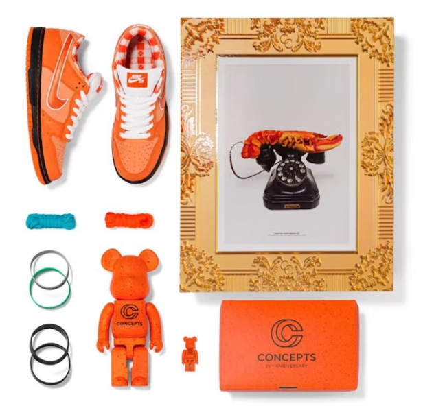 Nike SB Dunk Low Concepts Orange Lobster (Special Box)