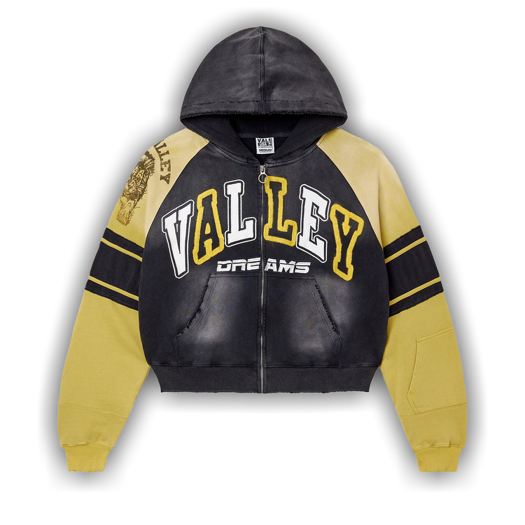 Vale Forever Lethal Zip Up 'Black/Yellow'