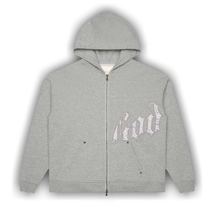 Godspeed OG Logo Sweatsuit V2 'Grey/Silver Satin'