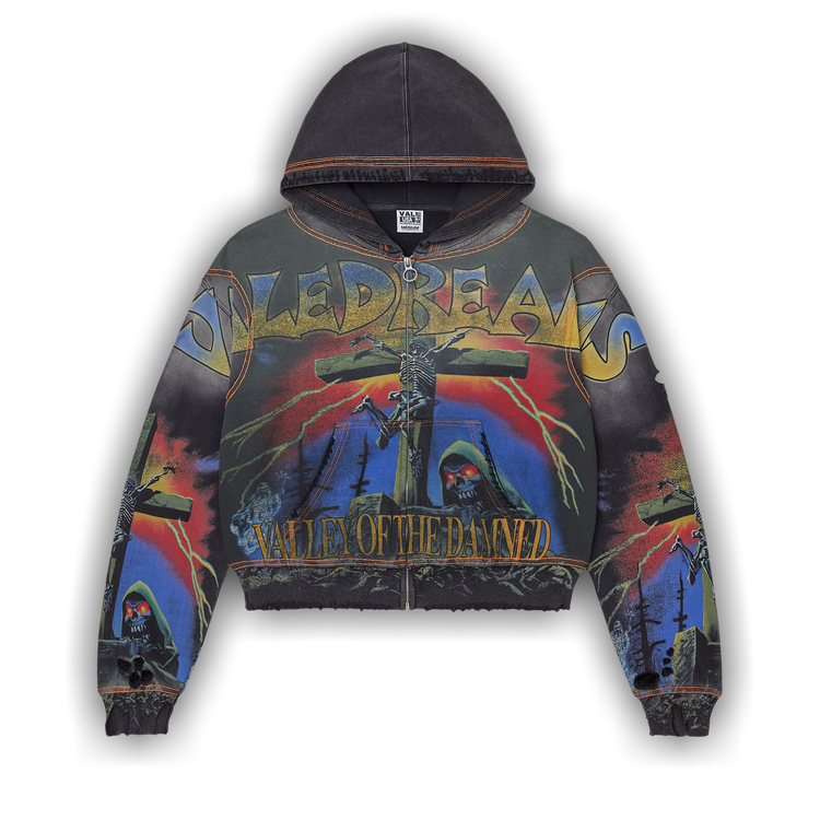 Vale Forever Damned Big Zip Up 'Black'