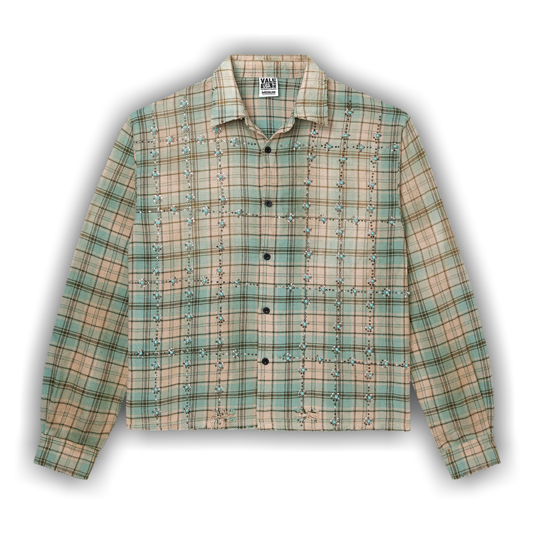 Vale Forever Little Gems Flannel 'Green'