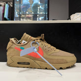 Nike Air Max 90 Off-White Desert Ore Size 10 (Lightly Worn Pre-Owned) - Image 1