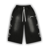 Godspeed Nior Studded 3QTR Shorts 'Black'