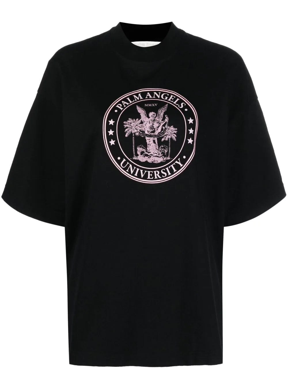 Palm Angels University Tee Black