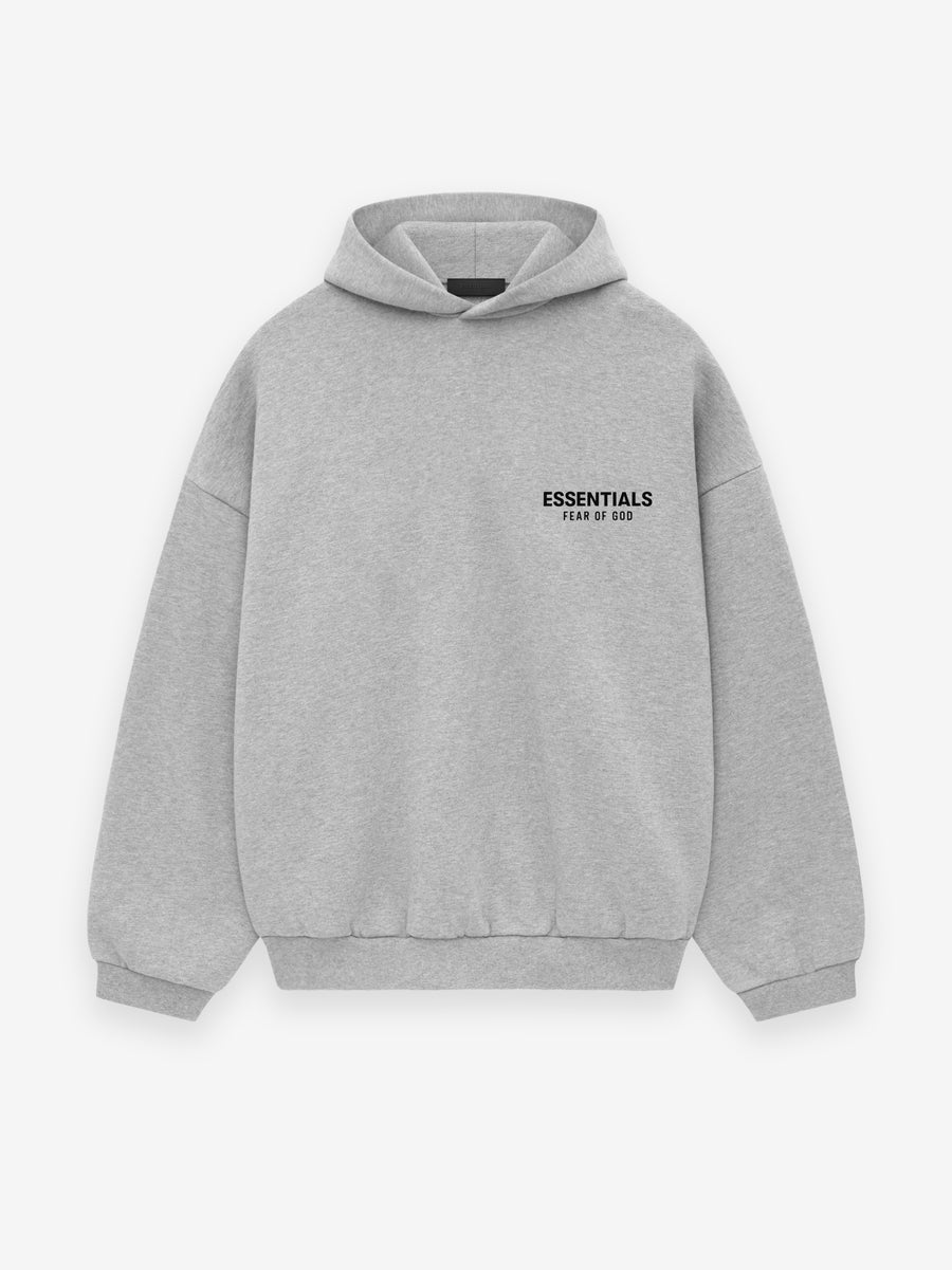 Fear of God Essentials Fleece Hoodie Light Heather Gray