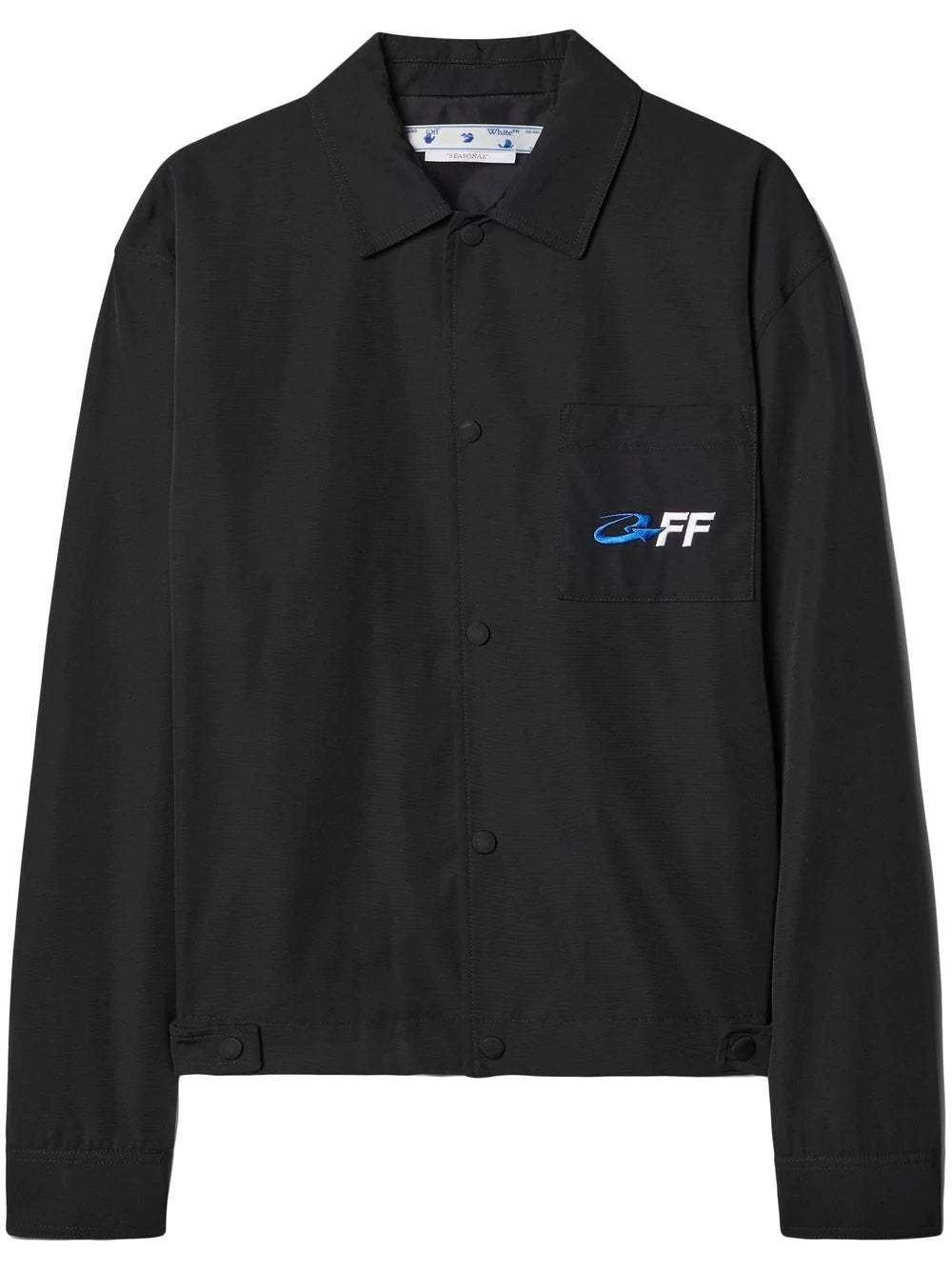 Off White Exactly The Opposite Shirt Jacket Black