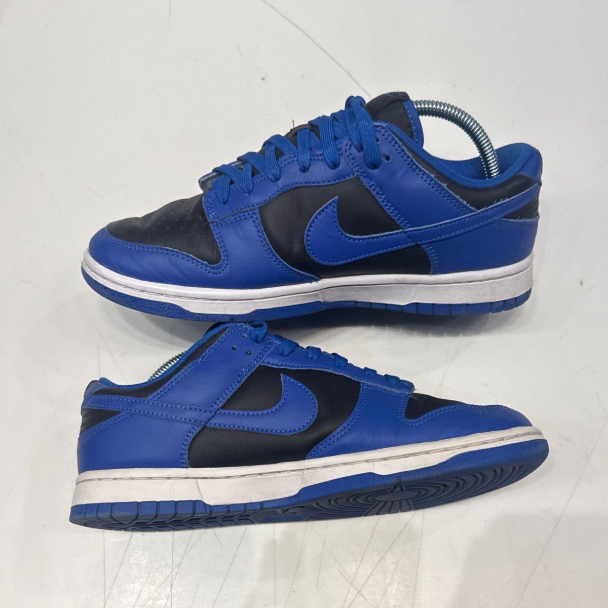 Nike Dunk Low Retro Hyper Cobalt Size 8.5 (Heavily Worn Pre-Owned) - Image 3