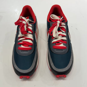 Nike LD Waffle sacai Undercover Midnight Spruce University Red - Image 4