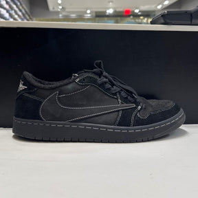 Jordan 1 Retro Low OG SP Travis Scott Black Phantom Size 10.5 (Moderately Worn Pre-Owned) - Image 1