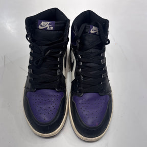 Jordan 1 Retro High Court Purple Size 8 (Heavily Worn Pre-Owned) - Image 4