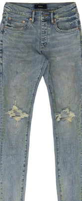 Purple Brand Light Vintage Indigo Blue Jeans