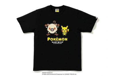 BAPE x Pokemon Mankey Tee #2 Black