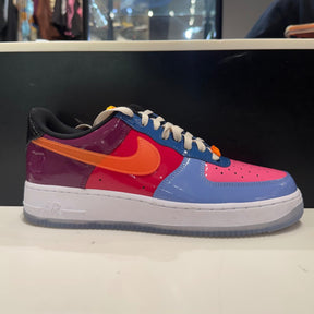 Nike Air Force 1 Low SP Undefeated Multi-Patent Total Orange Size 9.5 (Lightly Worn Pre-Owned) - Image 1