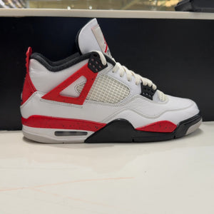 Jordan 4 Retro Red Cement Size 10 (Moderately Worn Pre-Owned)