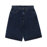 Sinclair Denim Shorts Dark Blue