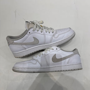 Jordan 1 Low OG Neutral Grey (2021) (Women's) Size 11W (Moderately Worn Pre-Owned) - Image 4
