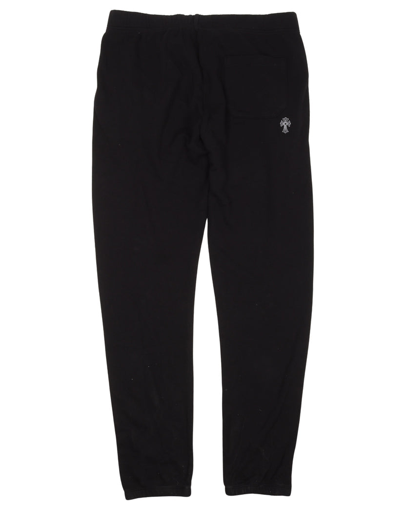 Chrome Hearts Eye Chart Sweatpants Black