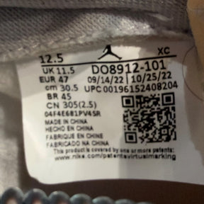 Jordan 1 Retro AJKO Low SP Union White Canvas Size 12.5 (Moderately Worn Pre-Owned) - box