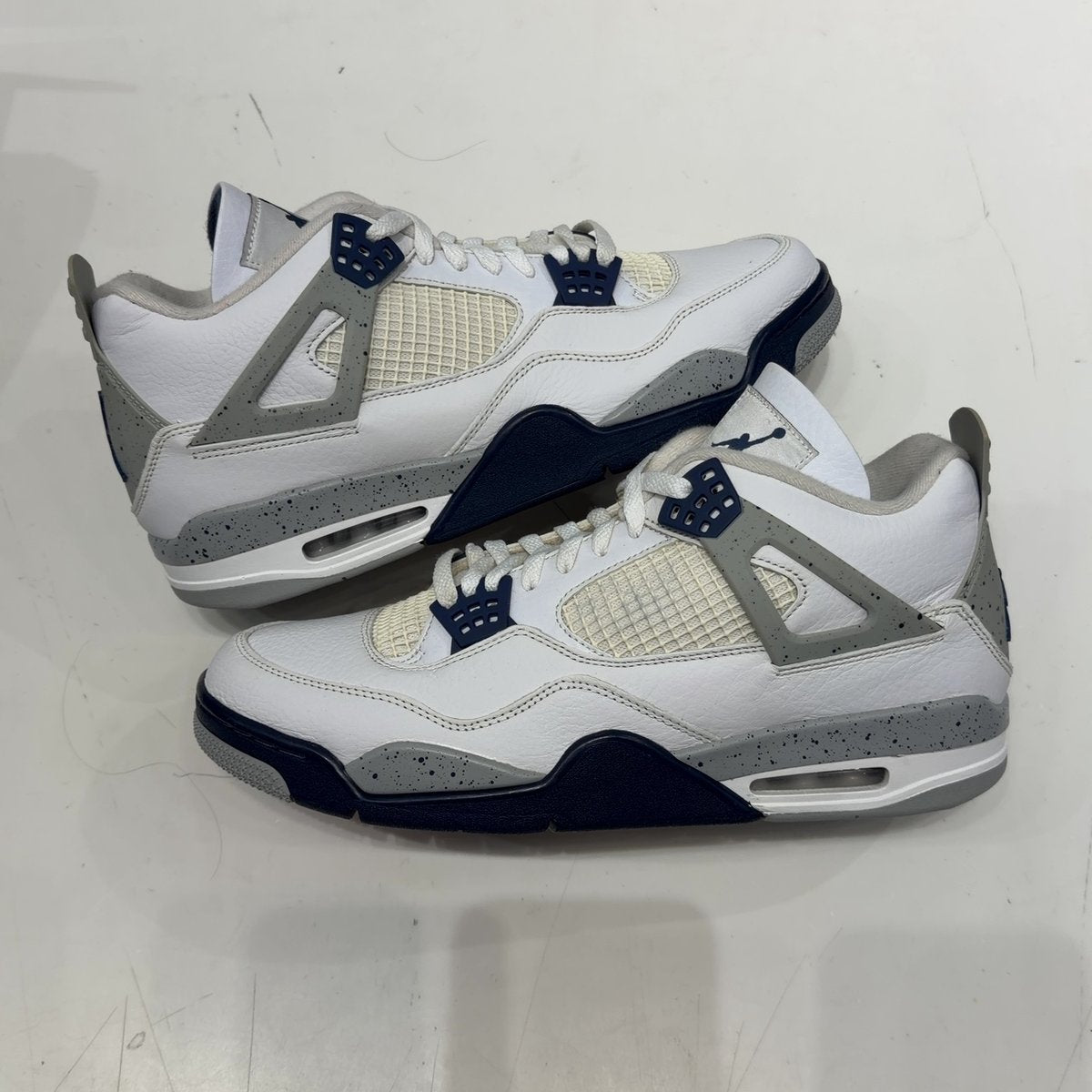 Jordan 4 Retro Midnight Navy Size 13 (Tried On Pre-Owned) - back