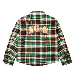 Sinclair Sherpa Flannel 2.0 Green Plaid