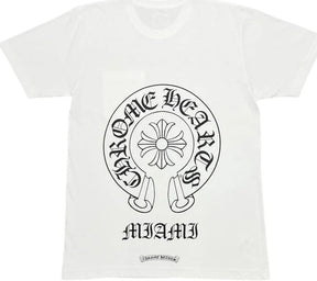 Chrome Hearts Miami Horseshoe Tee White