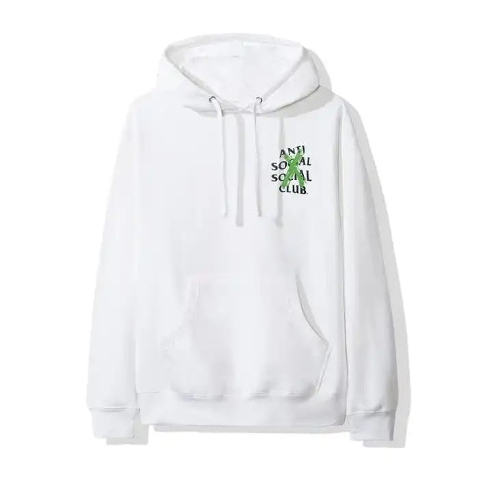 Anti Social Social Club Cancelled Remix Hoodie (FW19) White