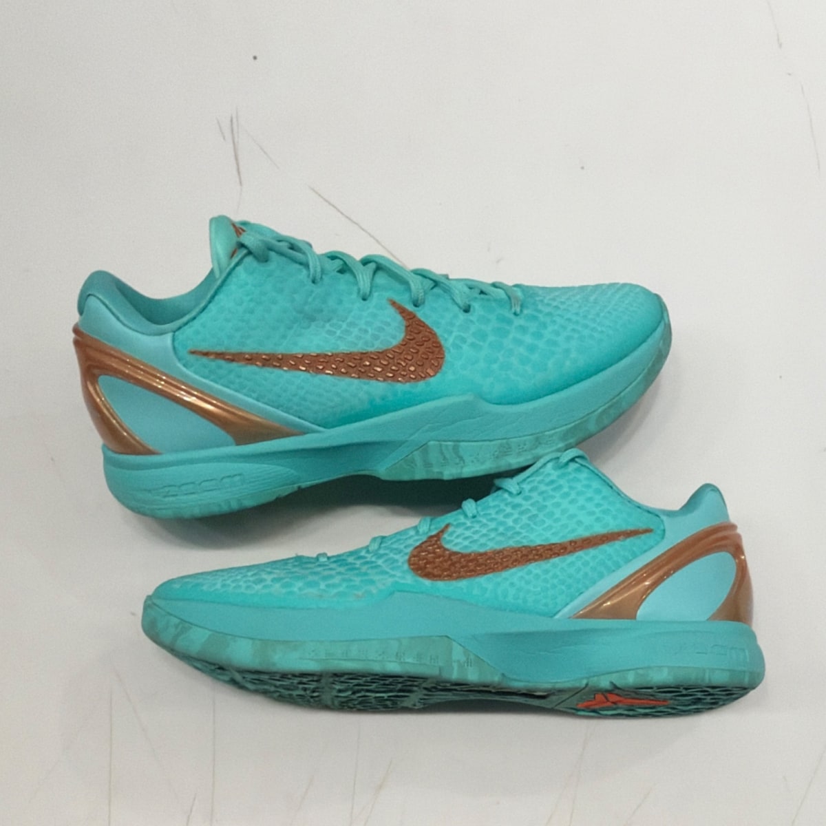 Nike Kobe 6 Protro Jalen Brunson Statue of Liberty Size 9.5 (VNDS Pre-Owned) - Image 2