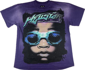 Hellstar Goggles T-Shirt Purple