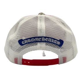 Chrome Hearts King Taco Trucker Hat Red/White/Blue