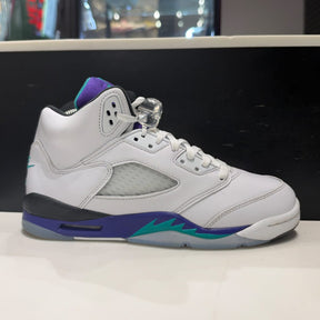 Jordan 5 Retro Grape (2025) (GS) Size 7Y (Moderately Worn Pre-Owned) - front