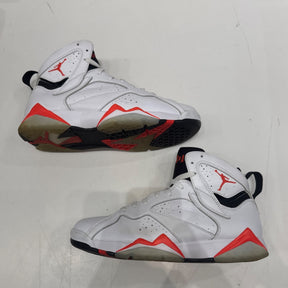 Jordan 7 Retro White Infrared Size 10 (Lightly Worn Pre-Owned) - Image 2
