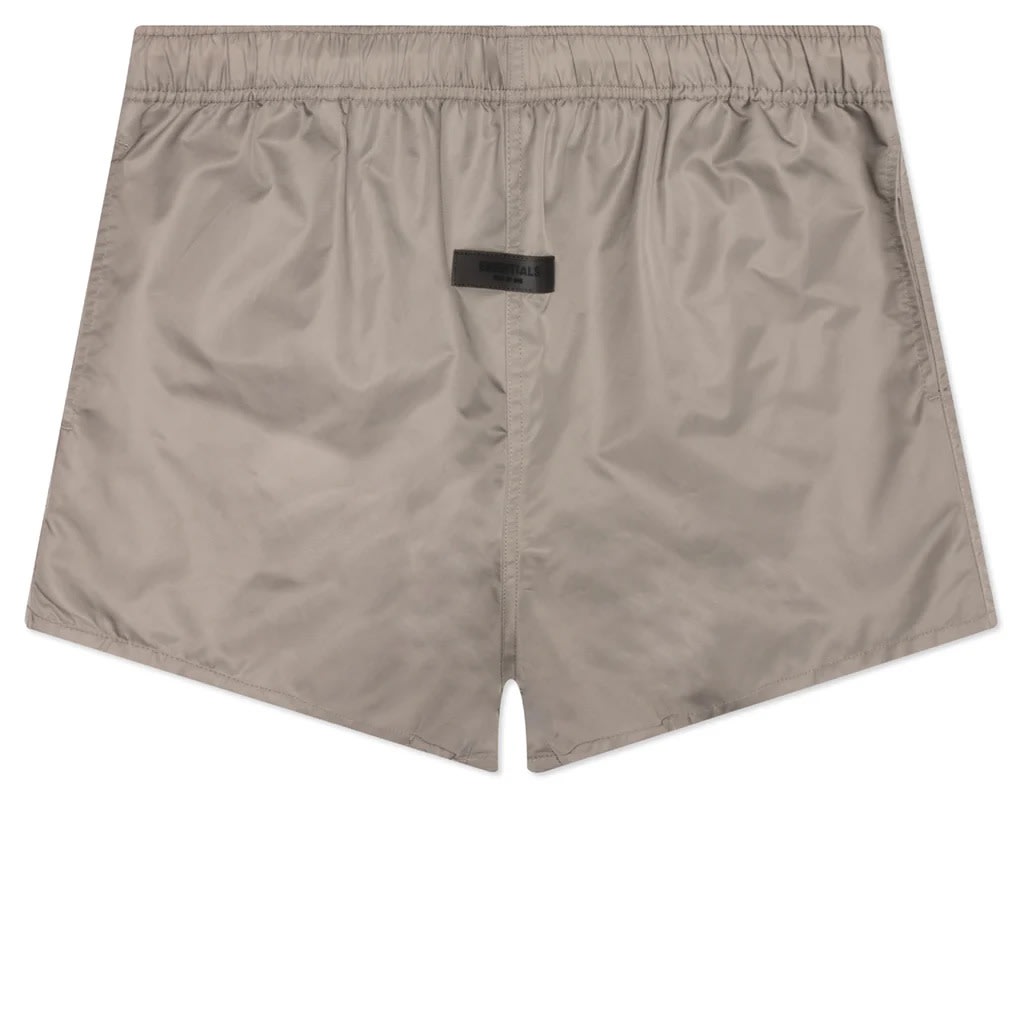 Fear of God Essentials Running Nylon Short Desert Taupe