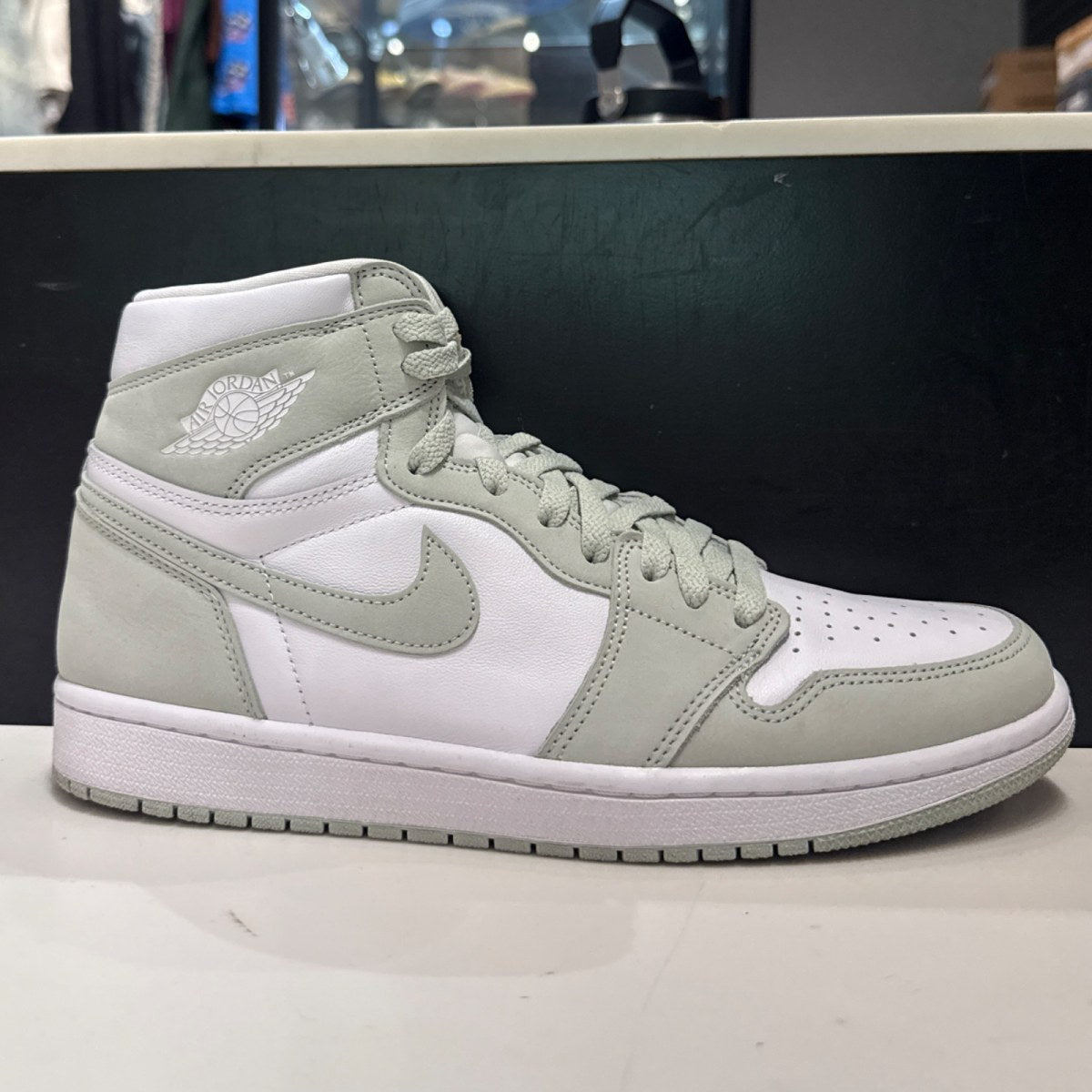 Jordan 1 Retro High OG Seafoam (Women's) Size 11W (VNDS Pre-Owned) - Image 1