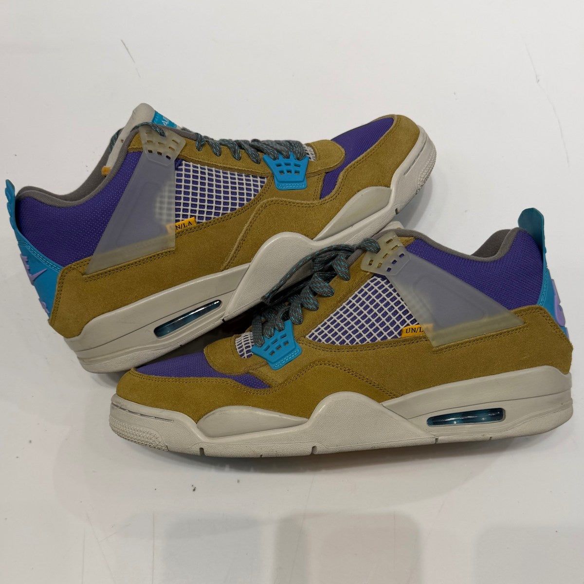 Jordan 4 Retro SP 30th Anniversary Union Desert Moss Size 13 (Lightly Worn Pre-Owned) - Image 2