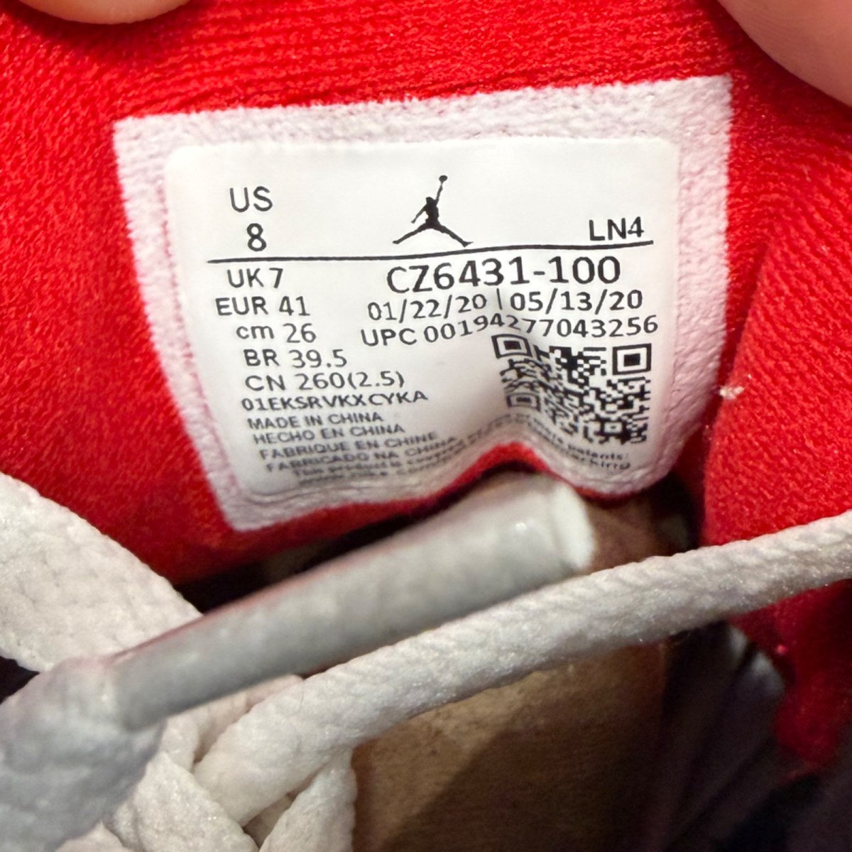 Jordan 3 Retro SE Fire Red Denim (2020) - Image 7