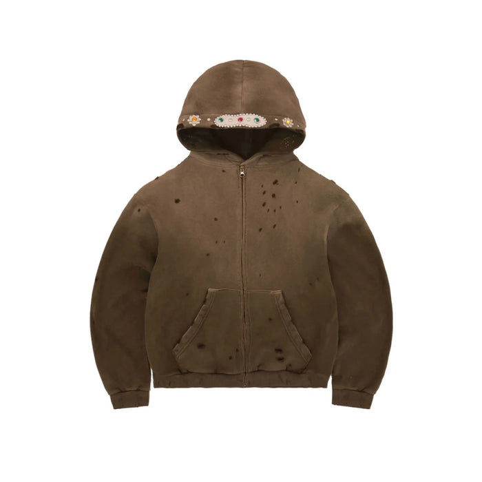 Bravest Studios Brown Sapphire Zip Hoodie
