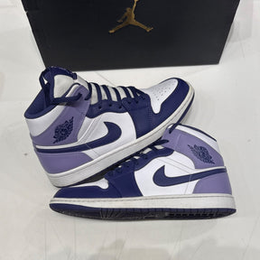 Jordan 1 Mid Blueberry Size 10.5 (Lightly Worn Pre-Owned) - Image 2