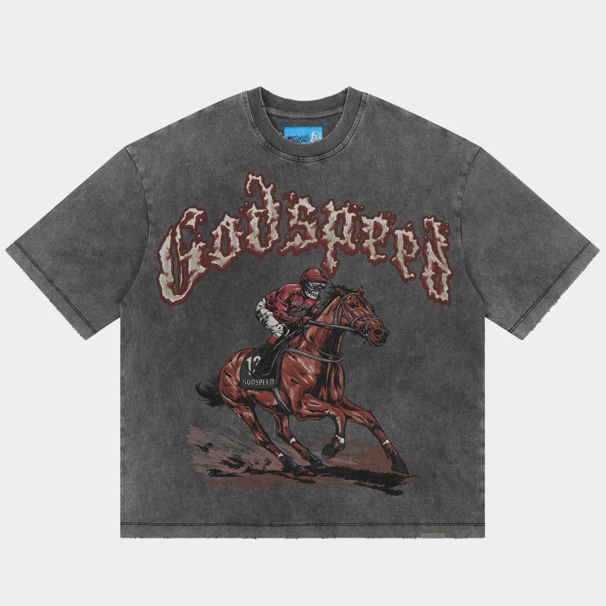 Godspeed Thoroughbred II NG Tee Grey Wash